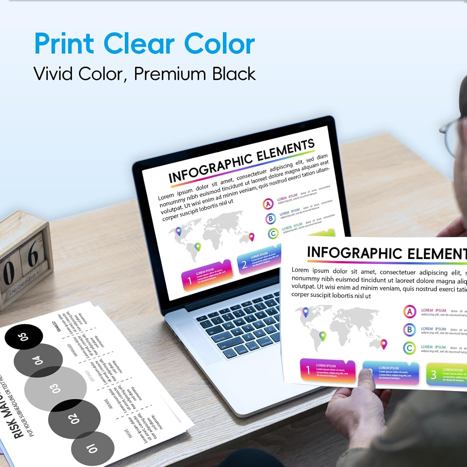 Remanufactured Ink Cartridge Replacement for Epson 202XL Ink Cartridge Multipack Compatible with Epson Expression Home XP-5100 Workforce WF-2860 Printer (2B1C1M1Y) - Image 4