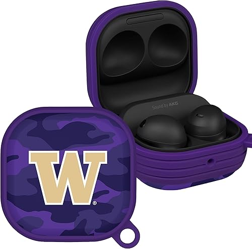 AFFINITY BANDS Washington Huskies Camo HDX - Funda compatible con Samsung Galaxy Buds Pro