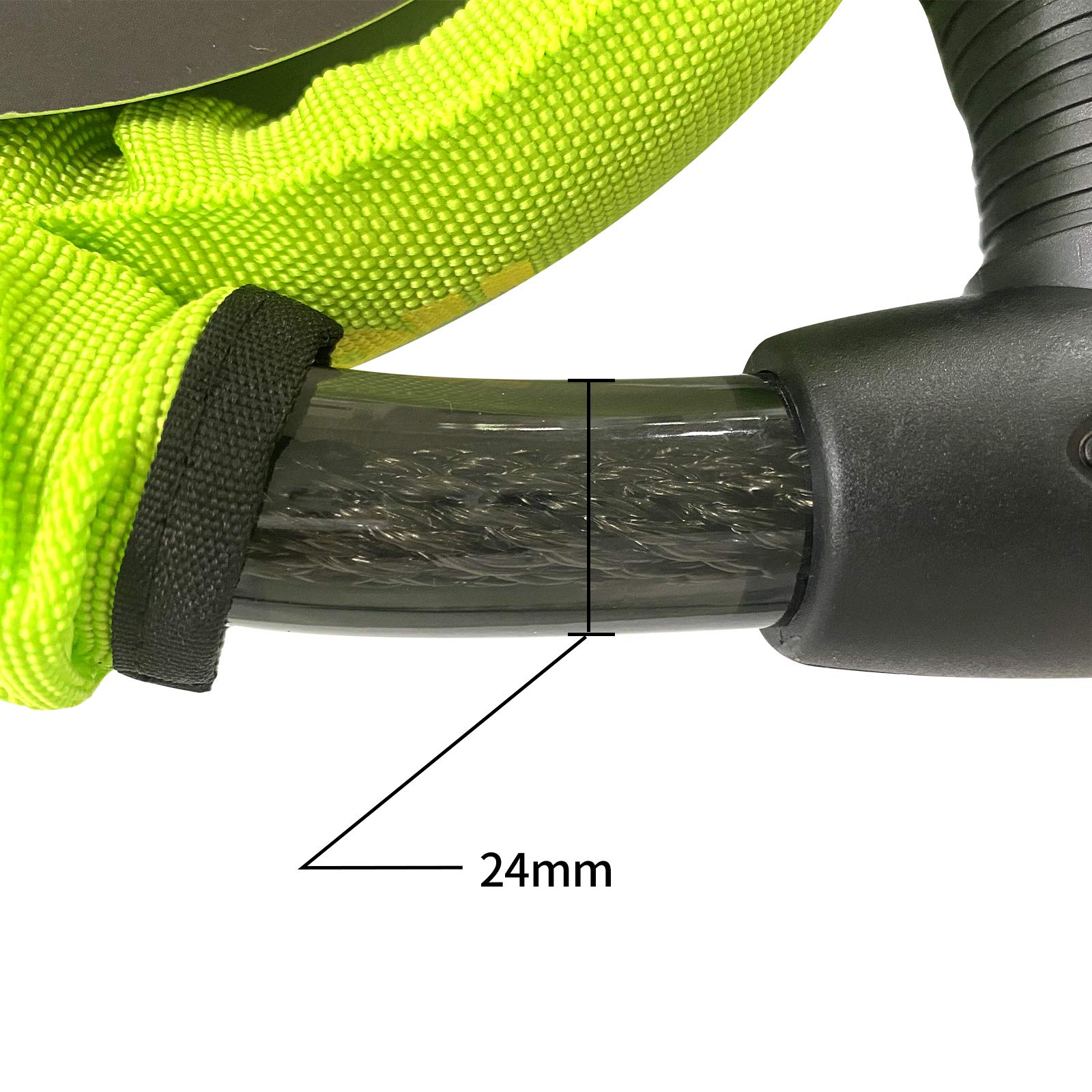 Amazon.co.jp: HarmonyBike バイクロック ワイヤーロック 24×1200mm