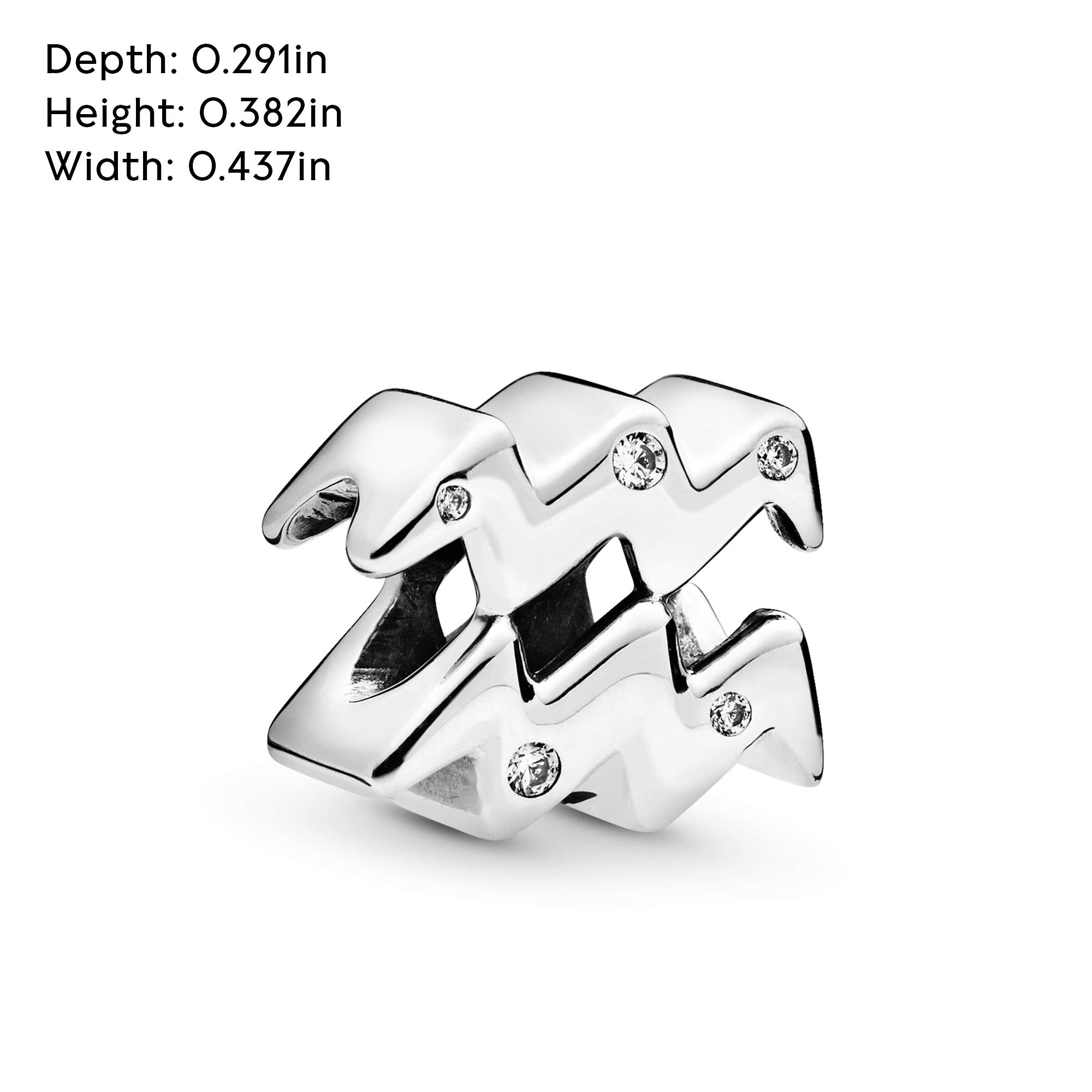 PANDORA Charms znak zodiaku, srebro