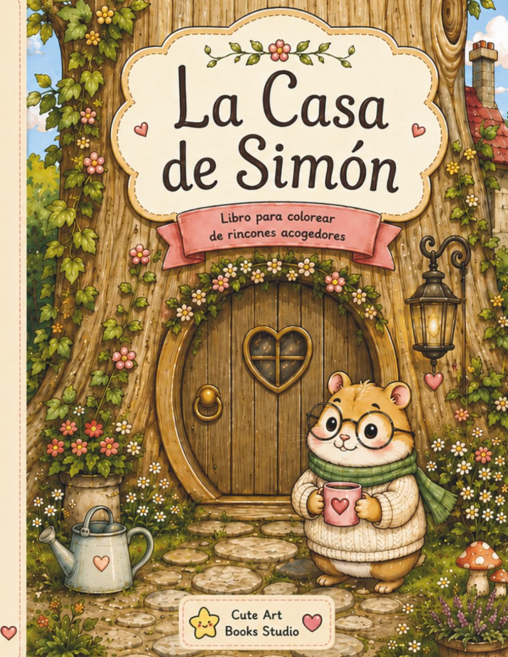 La Casa de Simón.: Libro para colorear de rincones acogedores. (Universos ilustrados)