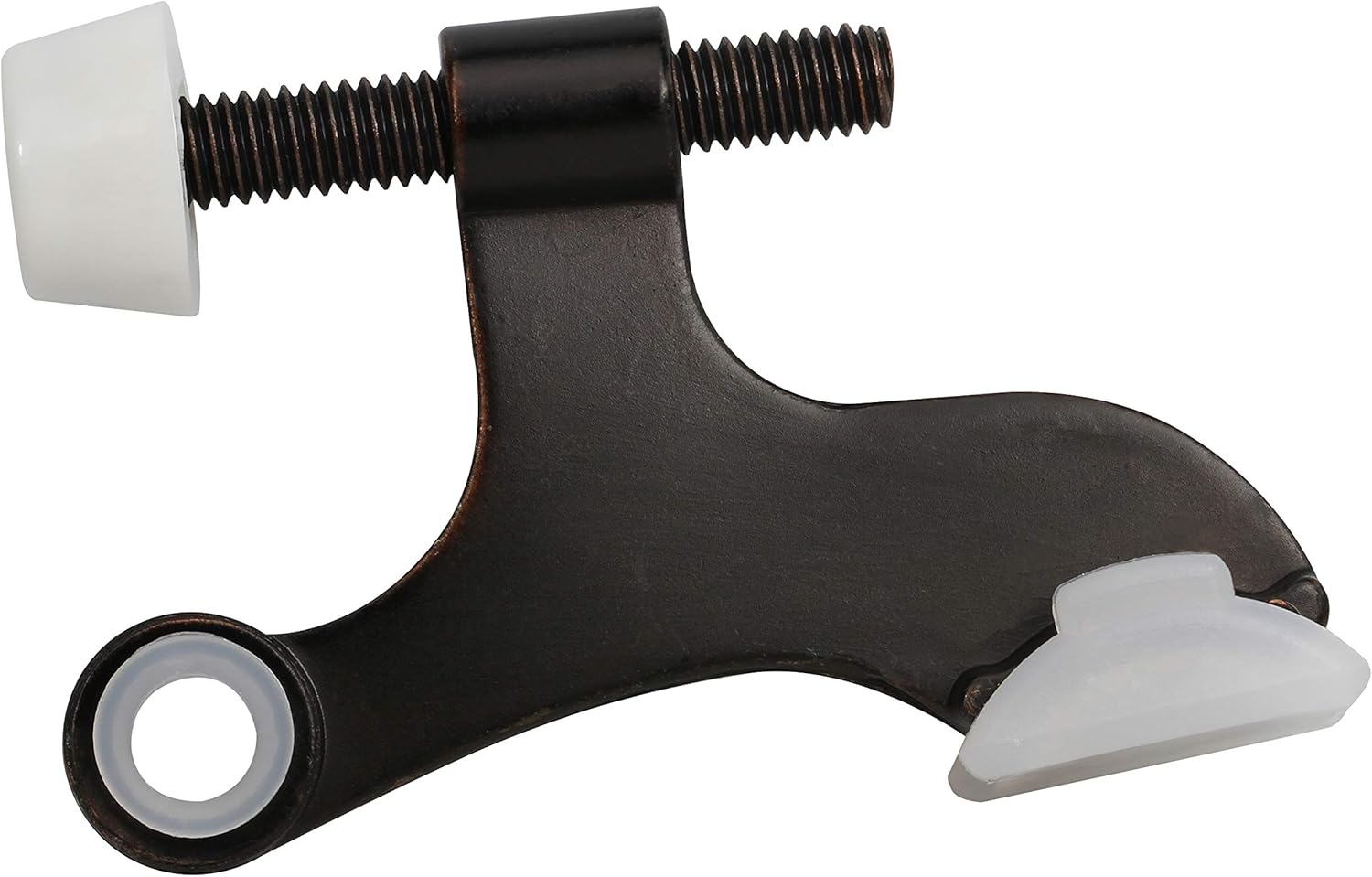 10 Pack Rok Hardware Adjustable Heavy Duty Hinge Pin Door Stop in Oil-Rubbed Bronze Finish, ROKDSP1ORB