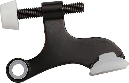 Vista 36 de Paquete de 5 tope de puerta Rok Hardware ajustable de alta resistencia con acabado de latón, ROKDSP1B