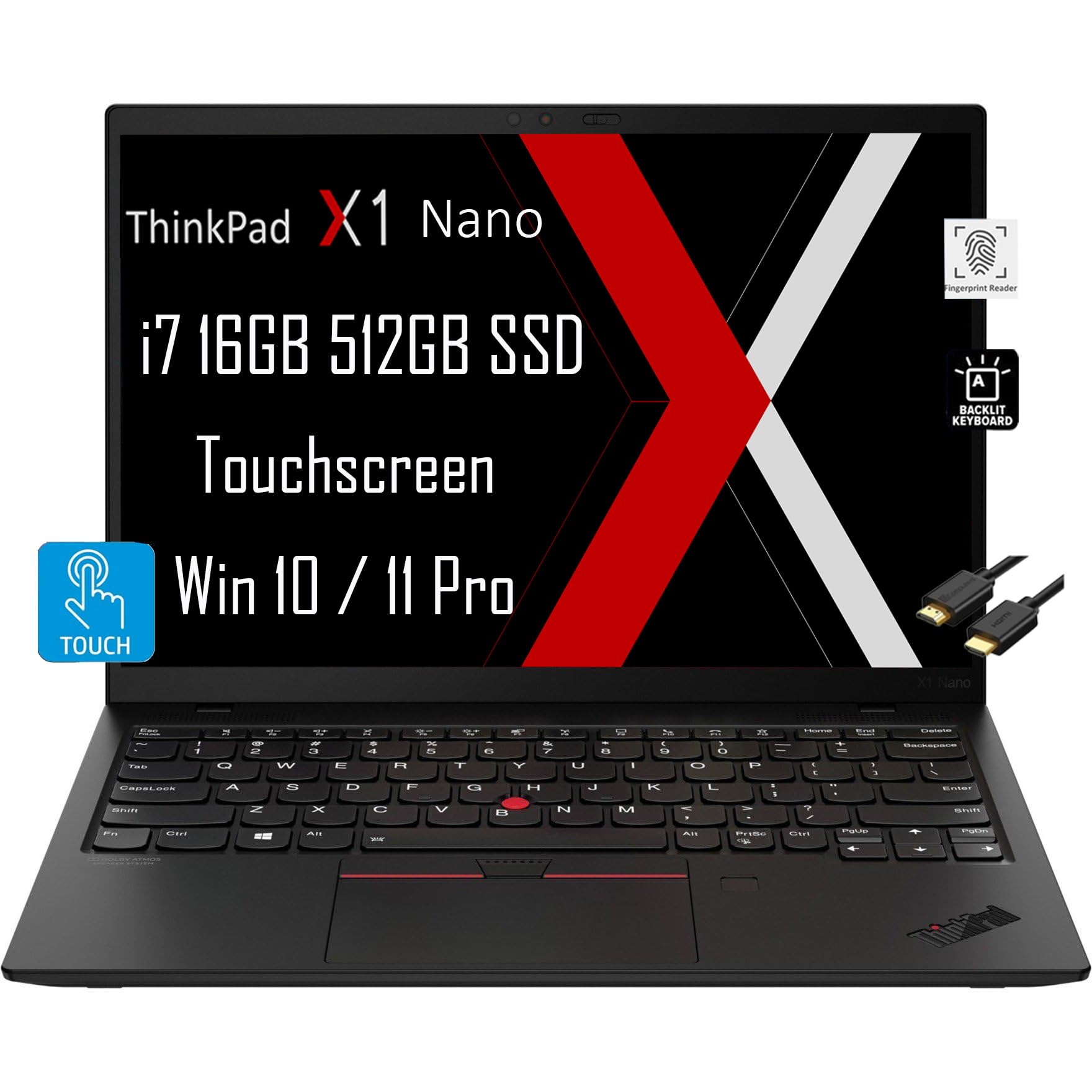 Amazon.com: Lenovo ThinkPad X1 Nano Business Laptop (13