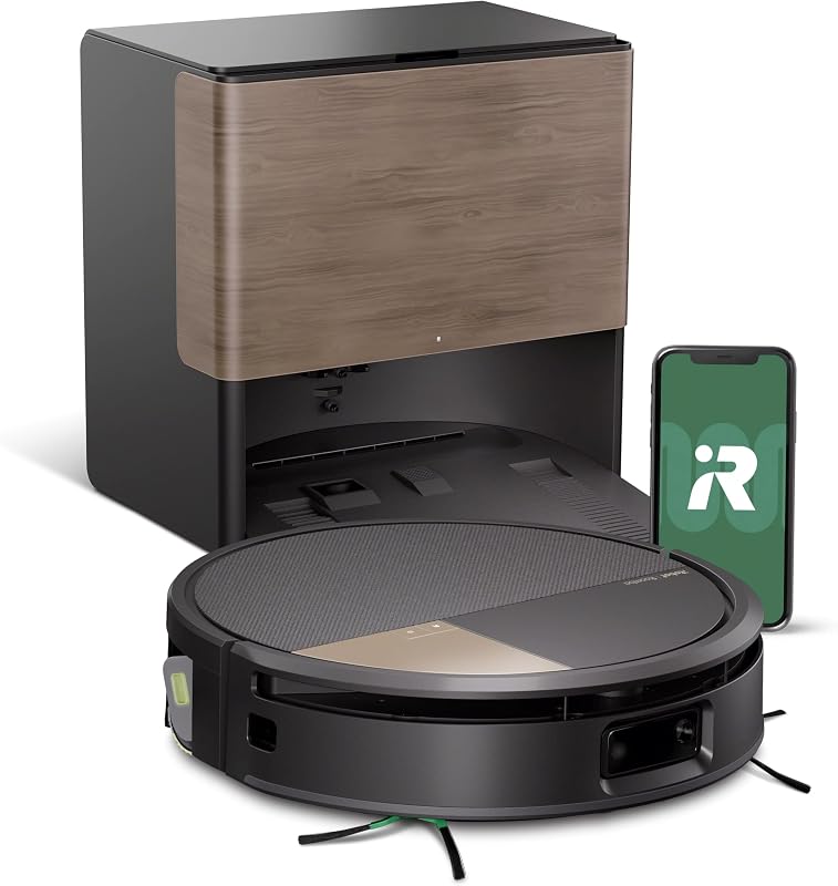 Roomba Max 775 Robot para mascotas Combo de aspiradora y fregona, succión de 30.000 Pa, fregona con calefacción, fregona con rodillo autolimpiante, cubierta de fregona retráctil, muelle multifunción, lavado y secado con calefacción, prevención de obstáculos de IA