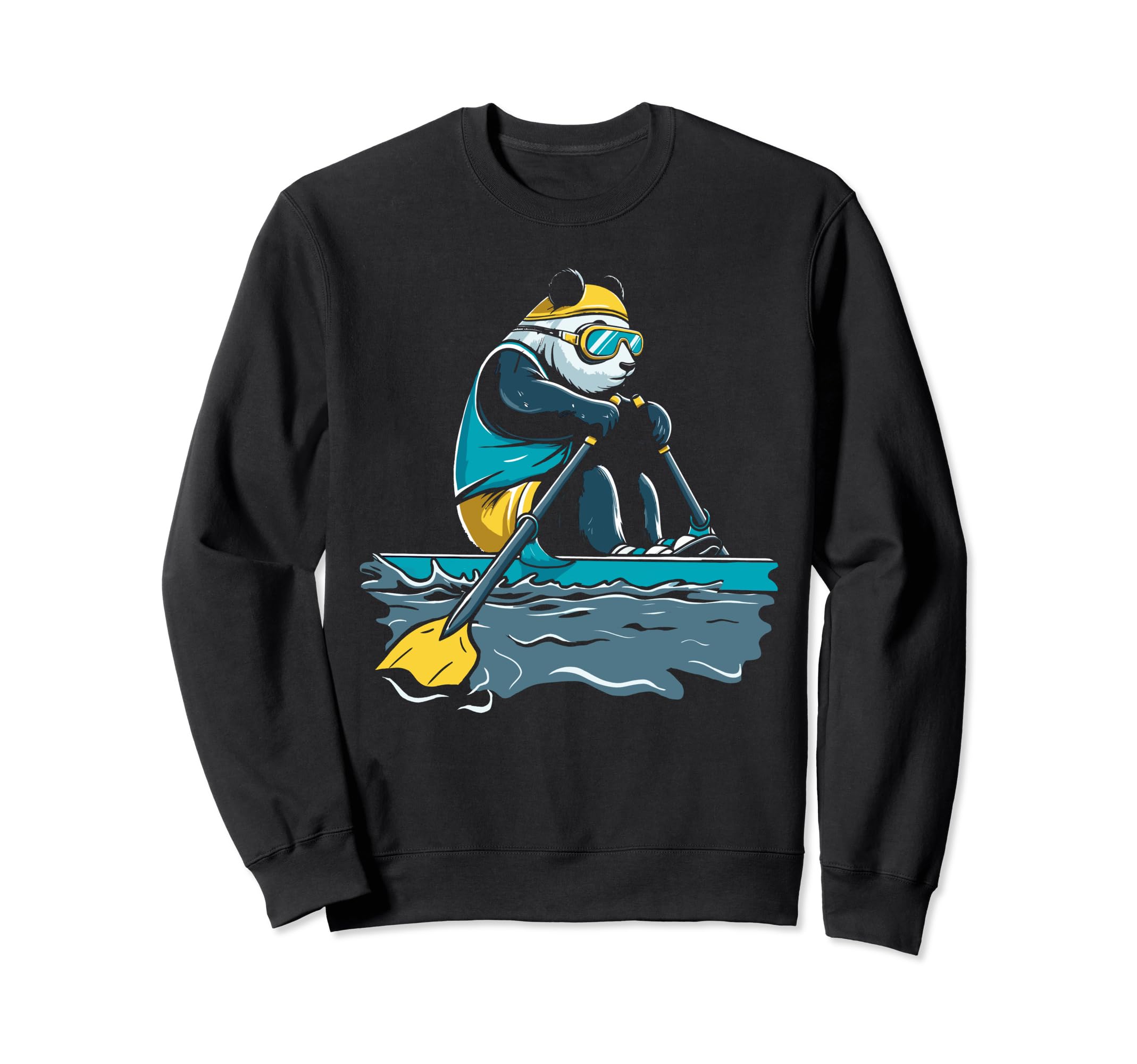 Rowing Sculling Panda Rower Sweatshirt
