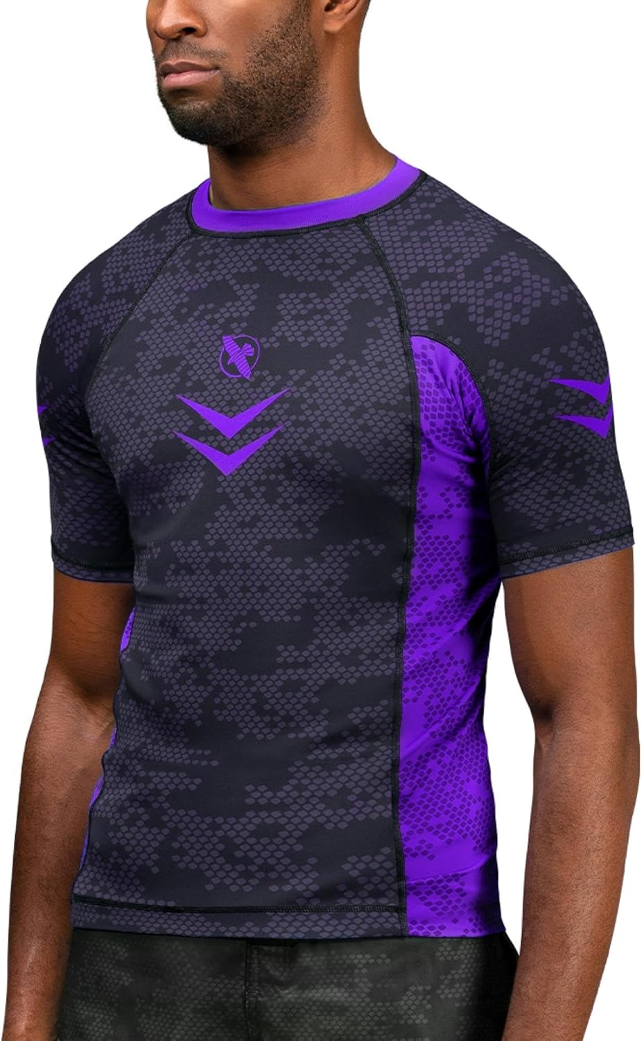 Hayabusa Men's Ranked Short Sleeve BJJ Rash Guard