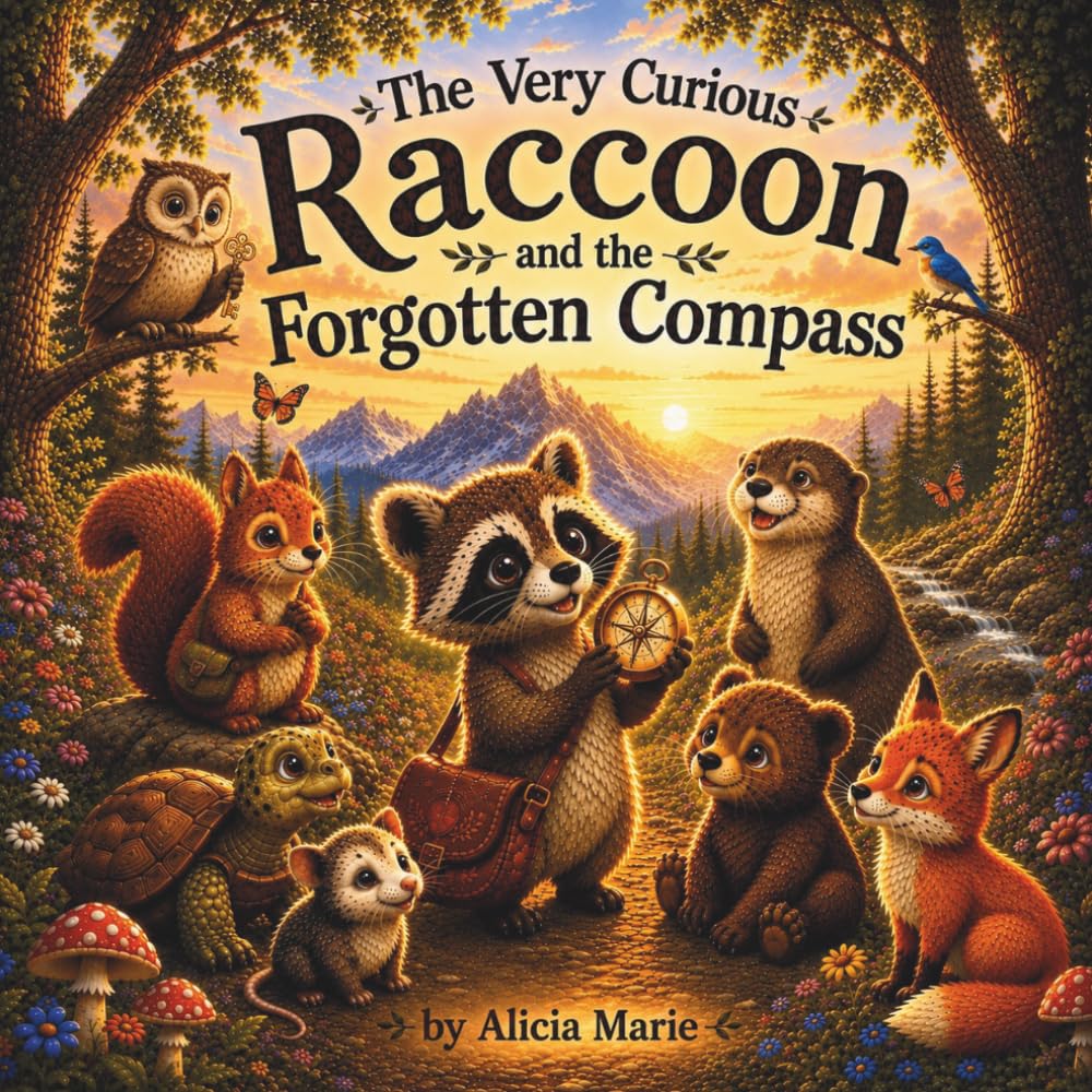 The Very Curious Raccoon and the Forgotten Compass