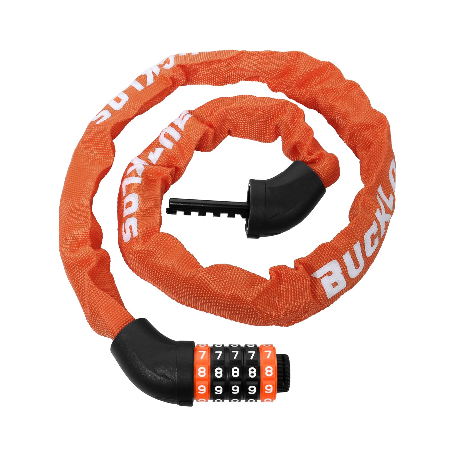 AEYINO Combination Bike Lock 1m/3.3FT Bicycle Lock with Hardened Chain
