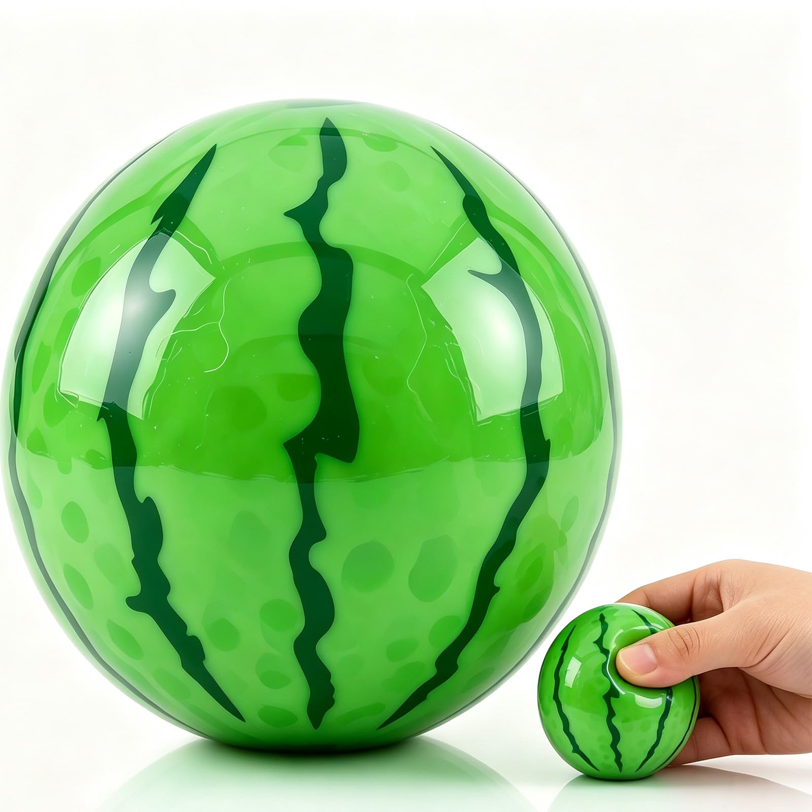 Watermelon Squishy Stress Ball, Realistic Squeeze Stress Relief Toy