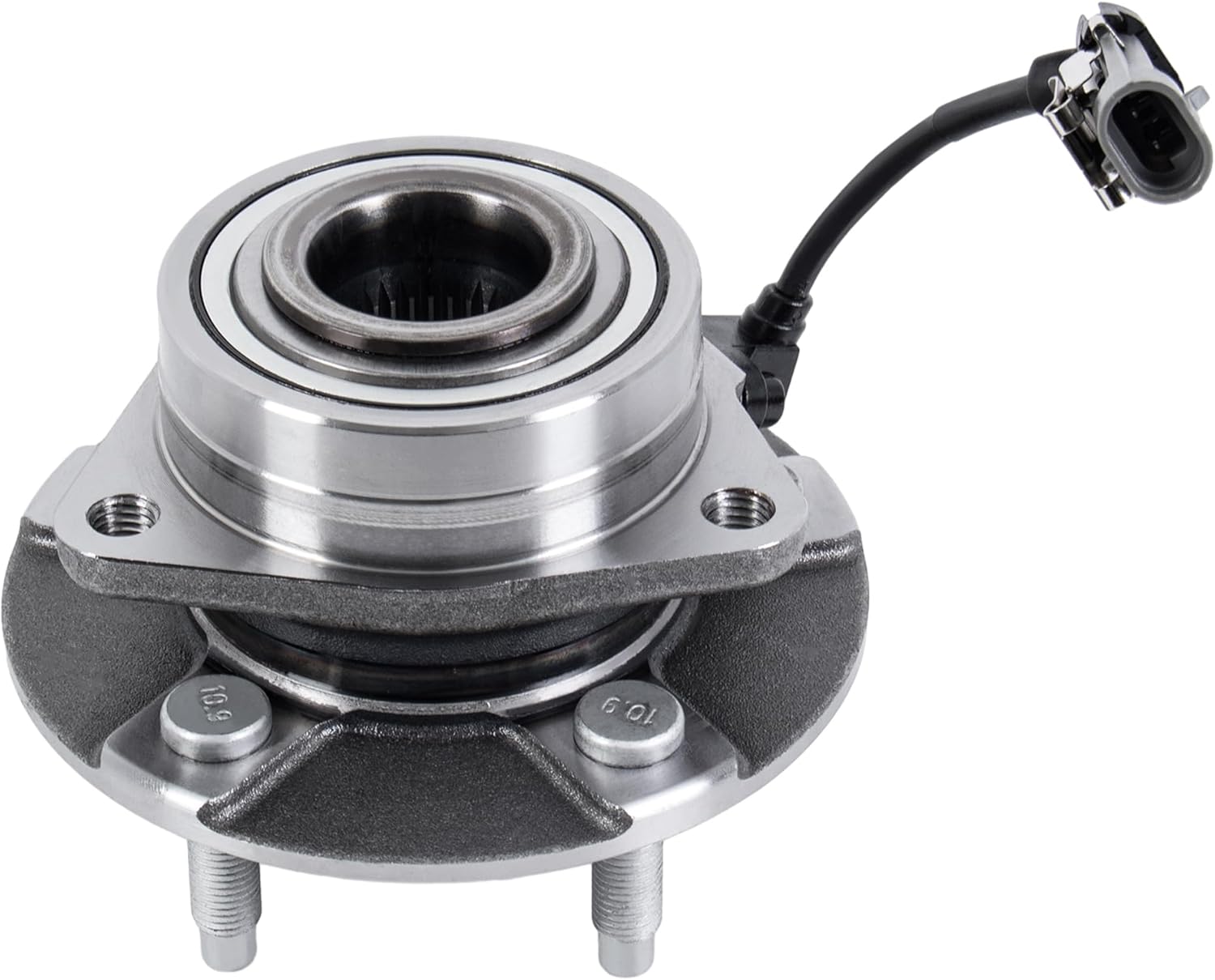 513189 Front Wheel Hub Bearing Assembly 5 Lugs W/ABS Compatible for 2005-2006 Chevy Equinox/ 2002-2007 Saturn Vue