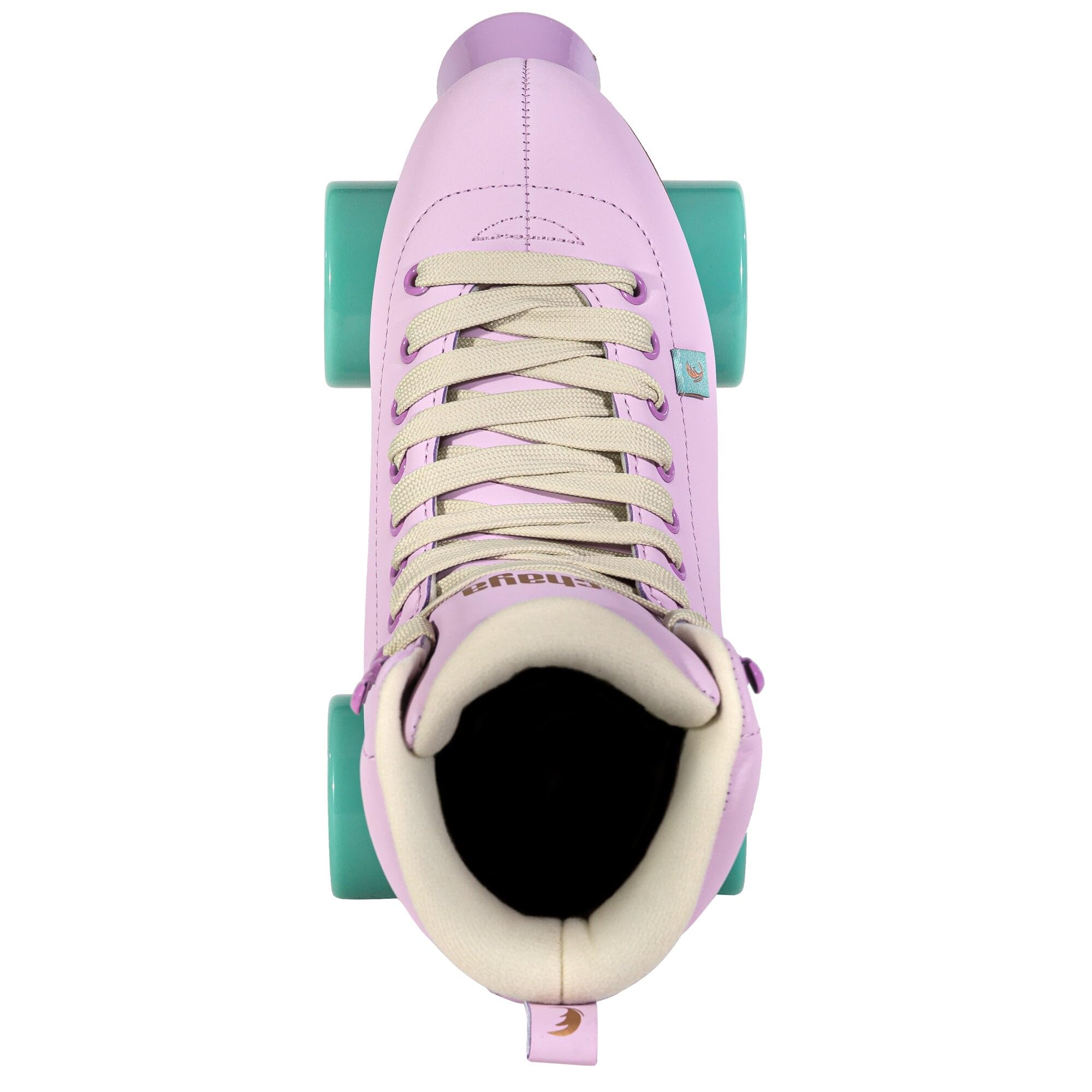 Chaya Melrose Lavender Roller Skates - Stilvolle Rollschuhe im Retro-Style von 36 bis 42 - Komfortable vegane Materialien - Glasfaserverstärkte Kunststoffplatte - 61mm/78A Rollen