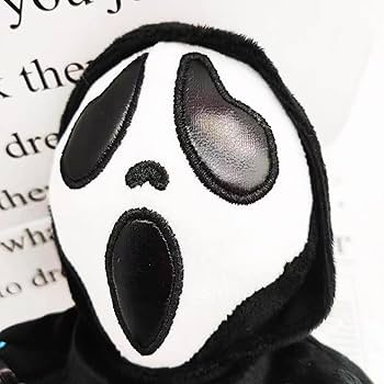 スクリーム ゴーストフェイス ボイスドール NEW Vintage SCREAM GHOST FACE FIGURE RIP HORROR 18* Doll
