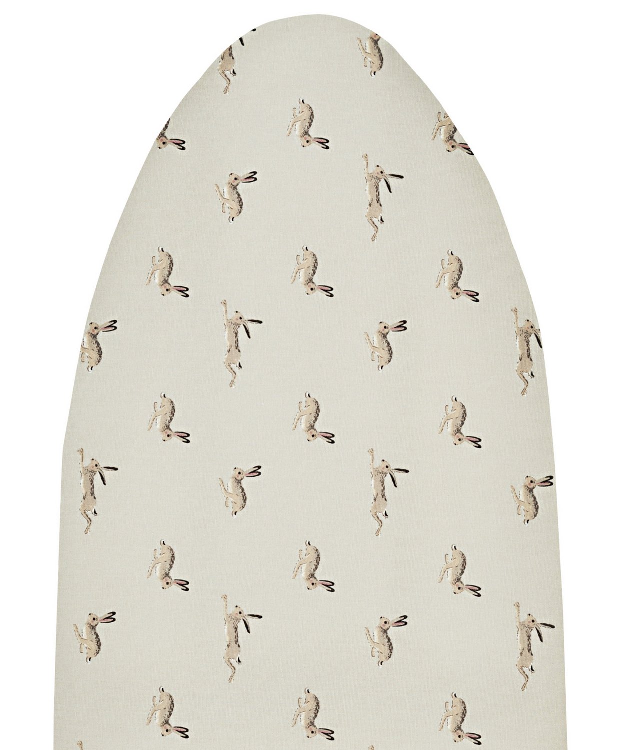 Sophie Allport - Hare Ironing Board Cover, Thick Durable 6mm Padded Foam, Drawstring, Fits up to 125cm x 46 cm