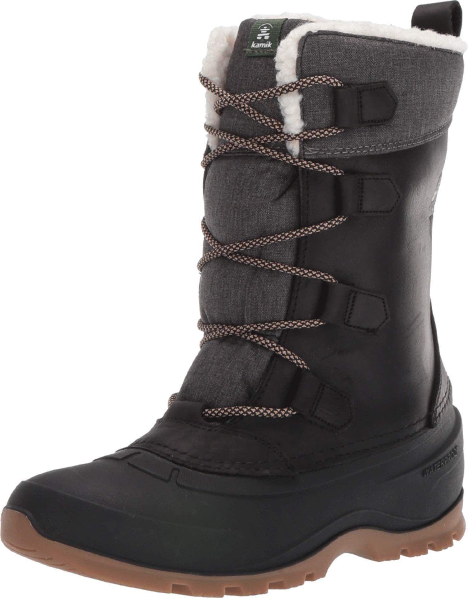 Kamik WK2164 Women’s Snow Boots, Black (Black Blk), 4 UK