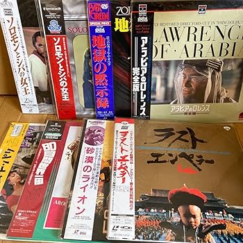 レーザーディスク 大量 8箱 ジャンク扱い 洋画 邦画 まとめて 350枚程度 レーザーディスク 大量 8箱 ジャンク扱い 洋画 邦画 まとめて 350枚