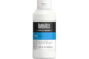 Liquitex Professional Gesso Surface Prep Medium: Premium White Gesso for Canvas Painting