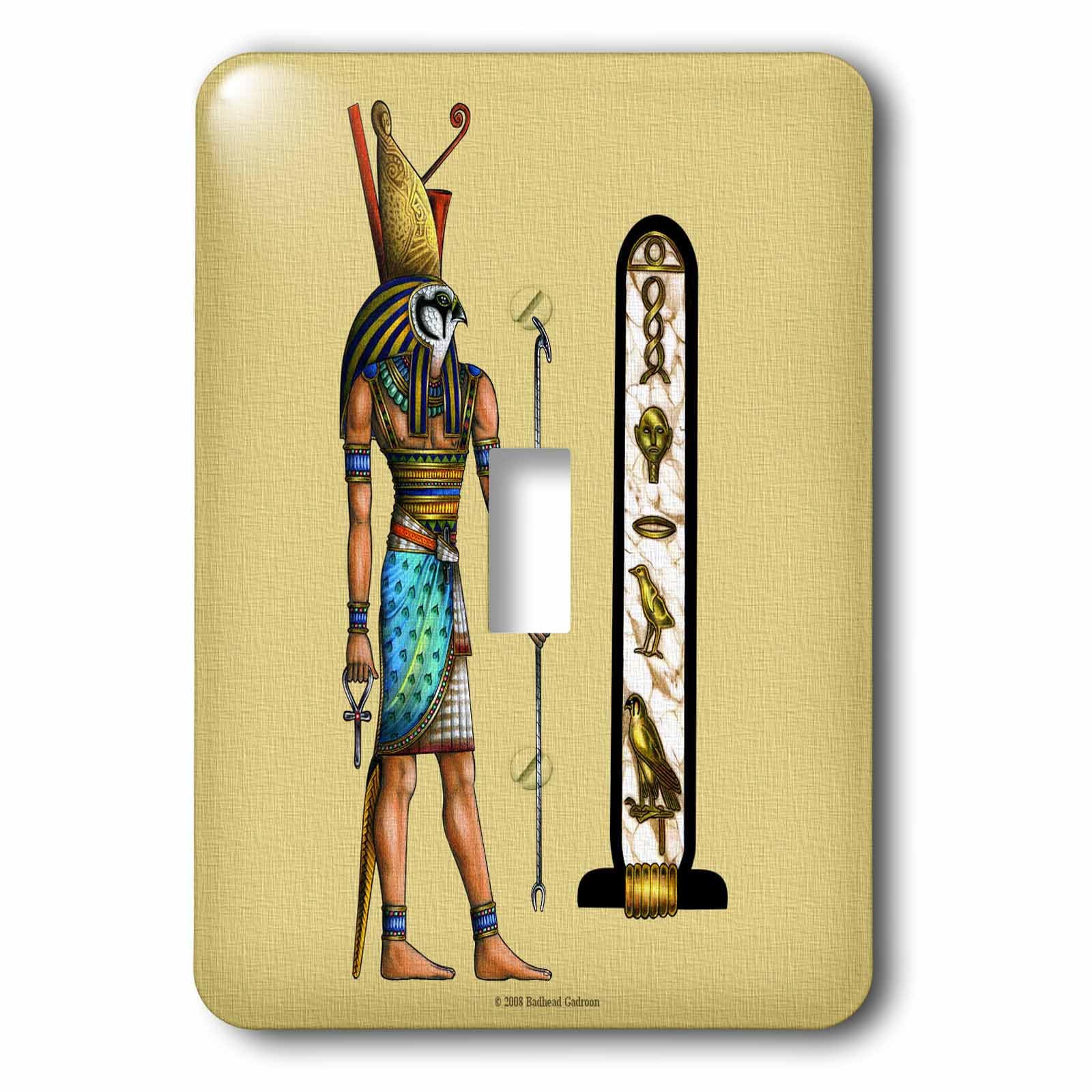 Horus Egyptian God interrupteur à baïonnette pour remplacer une plaque usée