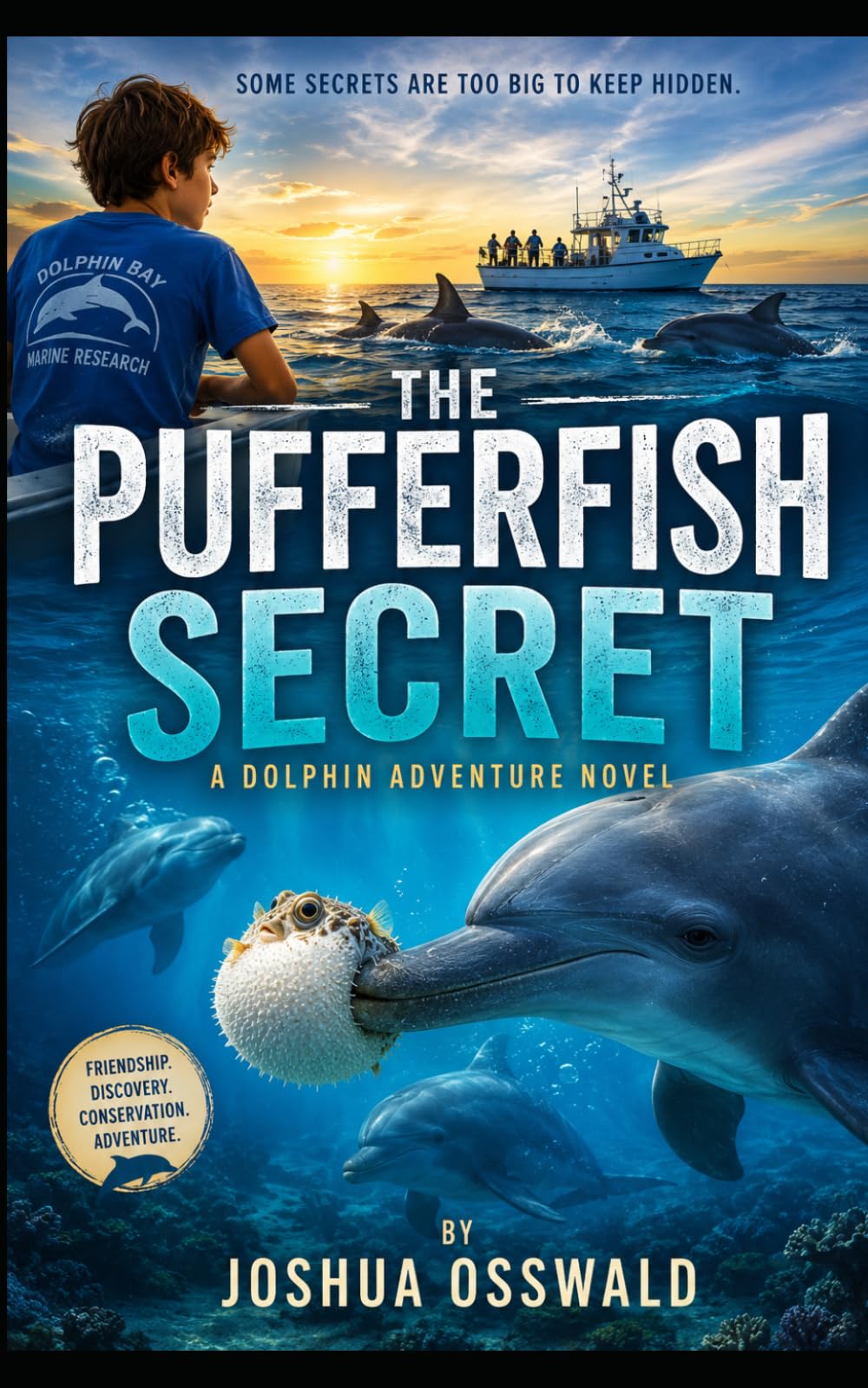 The Pufferfish Secret: A Family Marine Adventure Novel of Dolphins, Hidden Reefs, Ocean Mysteries, and the Wonders of Discovery