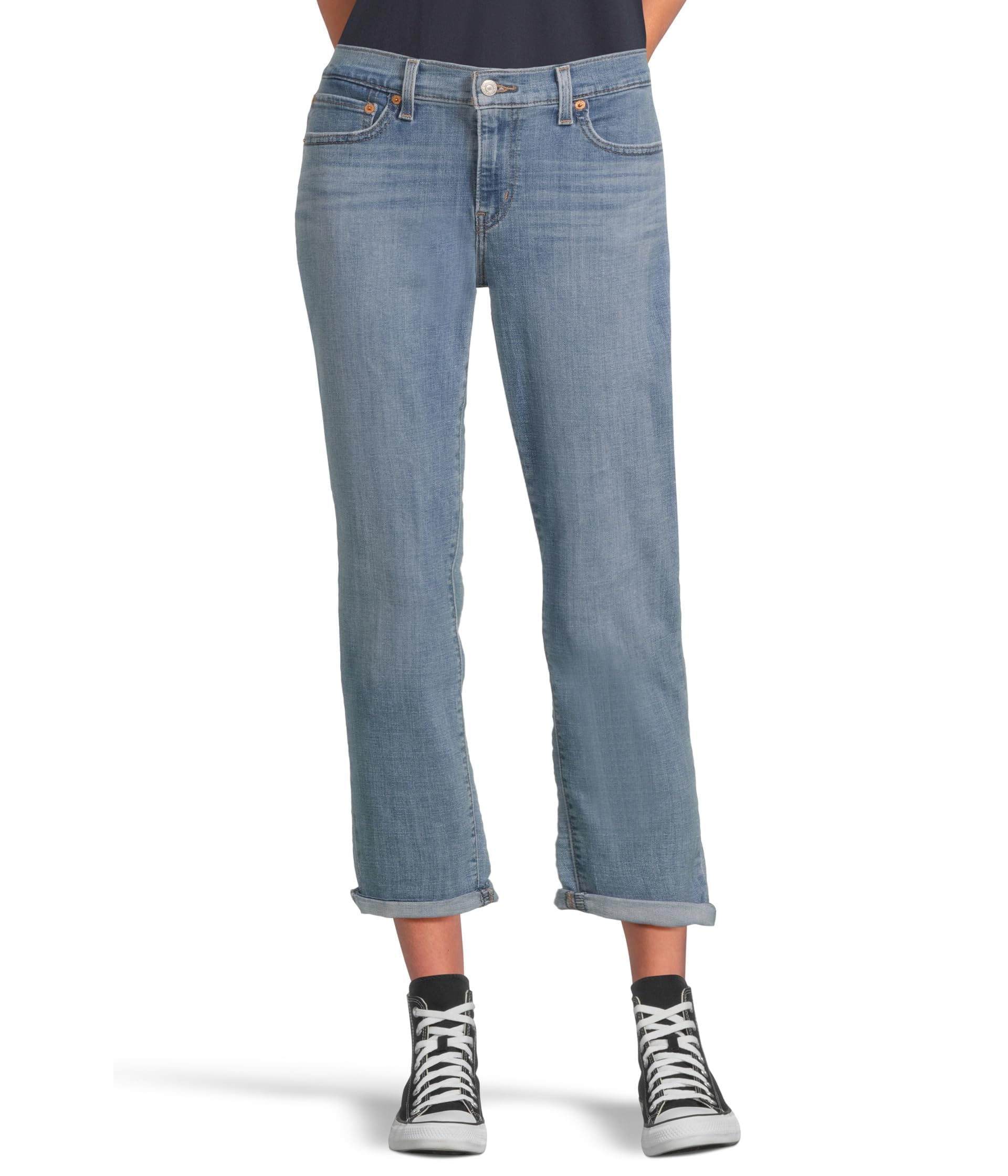 Levi's Femme Mid Rise Boyfriend, Lapis Topic, 26W / 30L
