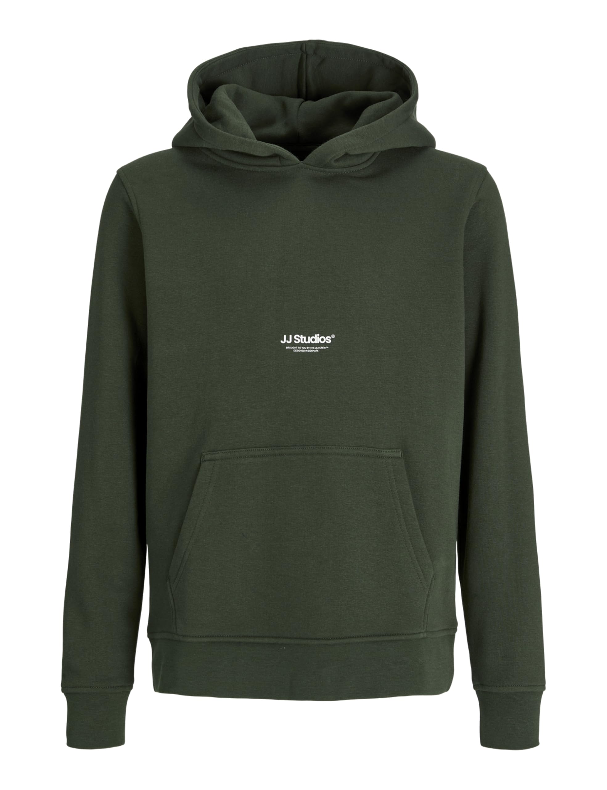 JACK & JONES Men's Jjesoho Sweat Hood Noos Jnr, Green (Duffel Bag), 164