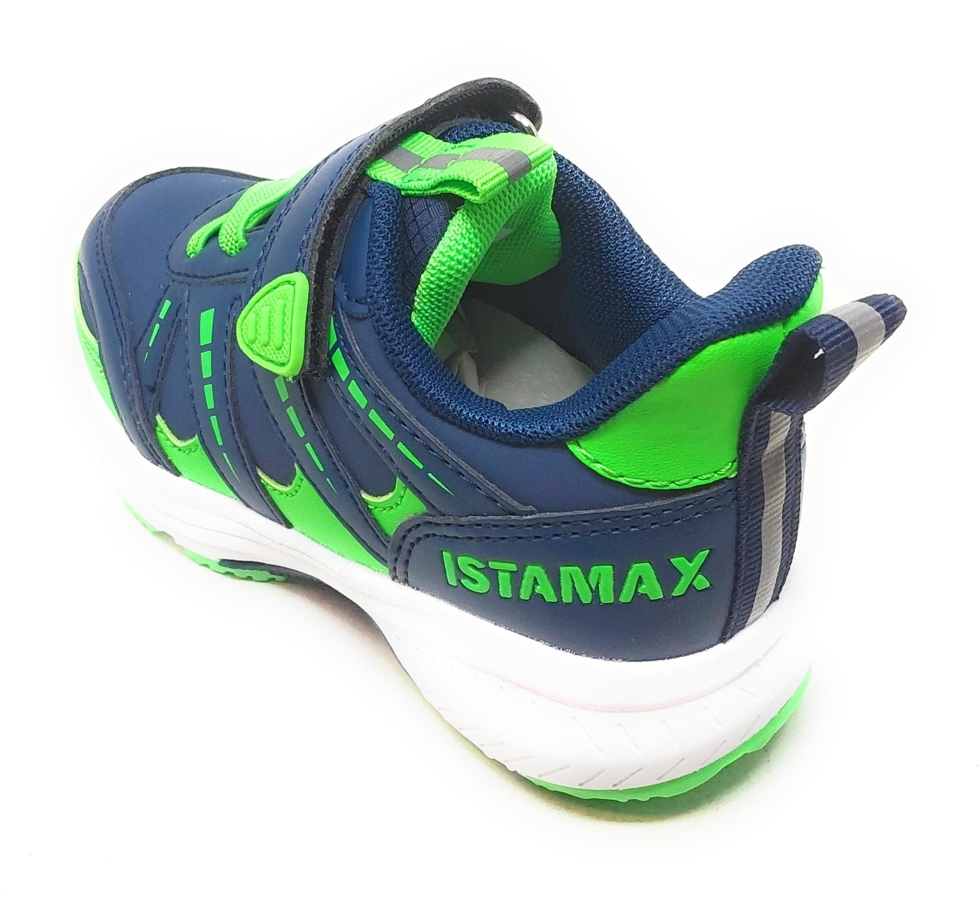 Scarpe Bambino IMAA3819 Blu Verde a Strappo antipronazione e antitorsione Soletta Estraibile