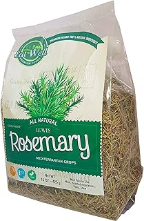 Sponsored Ad - Eat Well Premium Foods - Rosemary Leaves 16 oz, Whole Dried Rosemary Spice (Rosmarinus officinalis), Natural