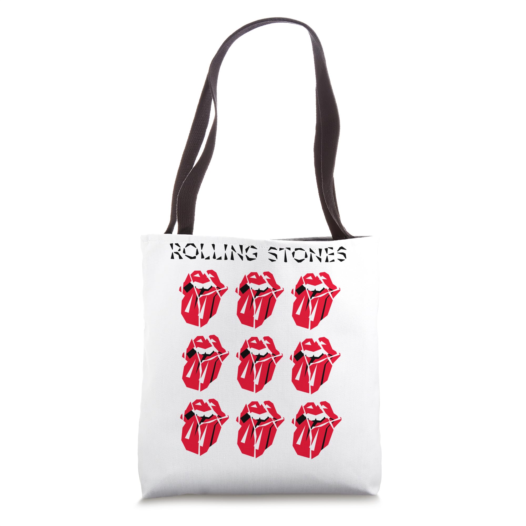 Official The Rolling Stones HD Multi Tongue Tote Bag