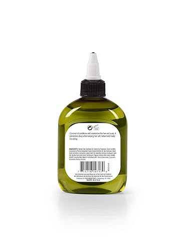 Vista 61 de Ethereal Nature Mezcla de aceite para el cabello 99% natural de ricino negro jamaicano 2.5 fl oz, transparente