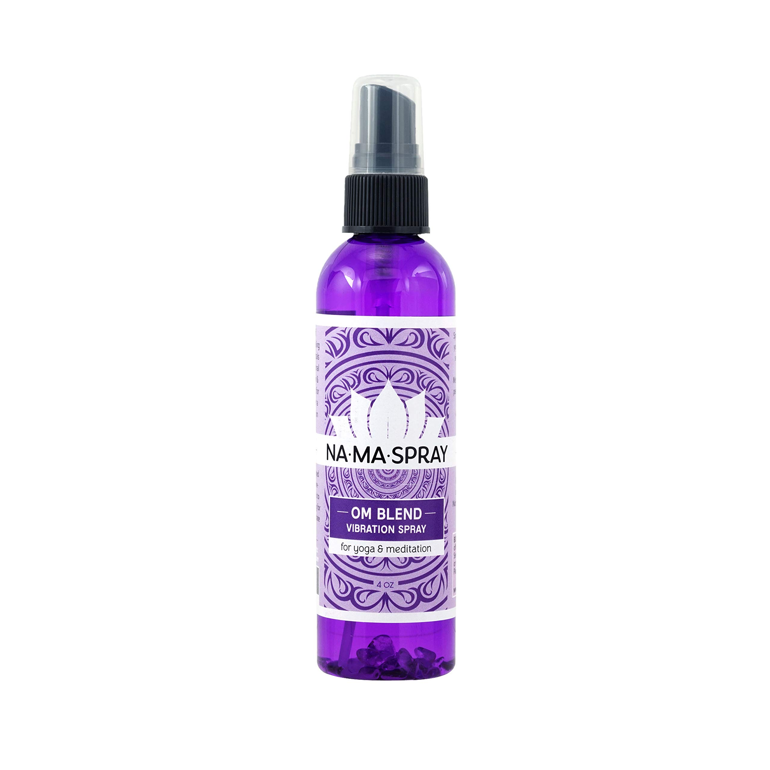 Moonwater Elixirs Aura Cleansing Spray - Negative Energy Protection for Spiritual Rituals, Promotes Calm and Tranquility & Positive Protection - OM Blend for Spiritual Vibration - 4oz