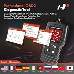 A-Premium AD100 Universal OBD2 Scanner Diagnostic Tool, Car Code Reader OBDII/EOBD/CAN Scan Tool, Check Engine Light/Read Clear Fault Codes/Smog Check/Live Data Stream/Battery Test, For Car Since 1996