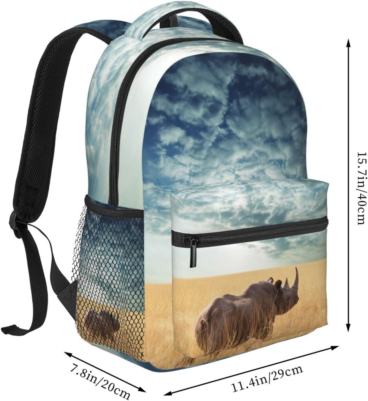 [zhandiffy] サイサイ カジュアルスポーツリュックバック お祝いプレゼント用タウンリュック