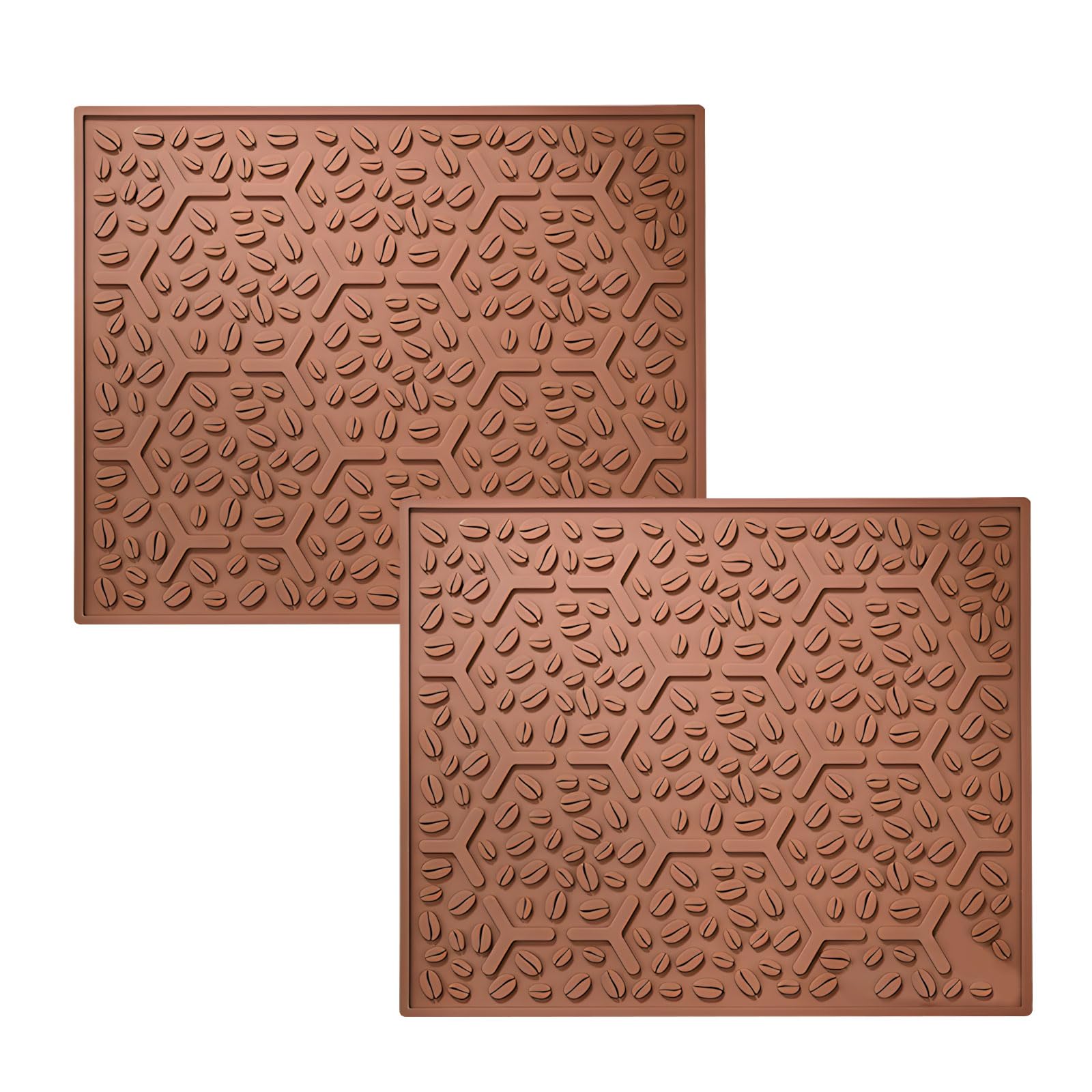 Stylish PVC Cup Holder Mat Designed for Spill and Enhanced Desktop Organization Spill Safe Mat