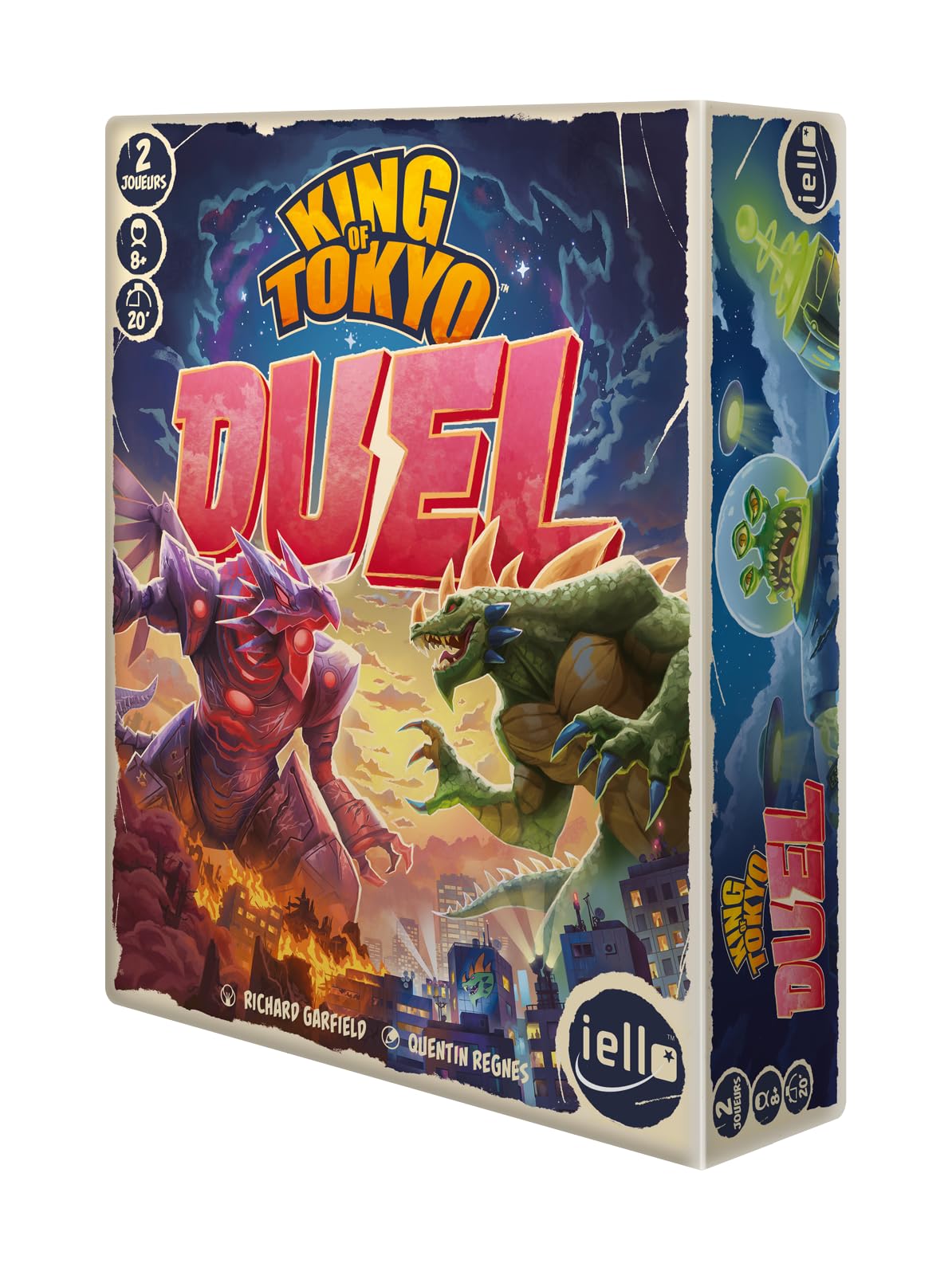IELLO - King of Tokyo - Duel - French version, Multicolored, 15 cm x 20 cm