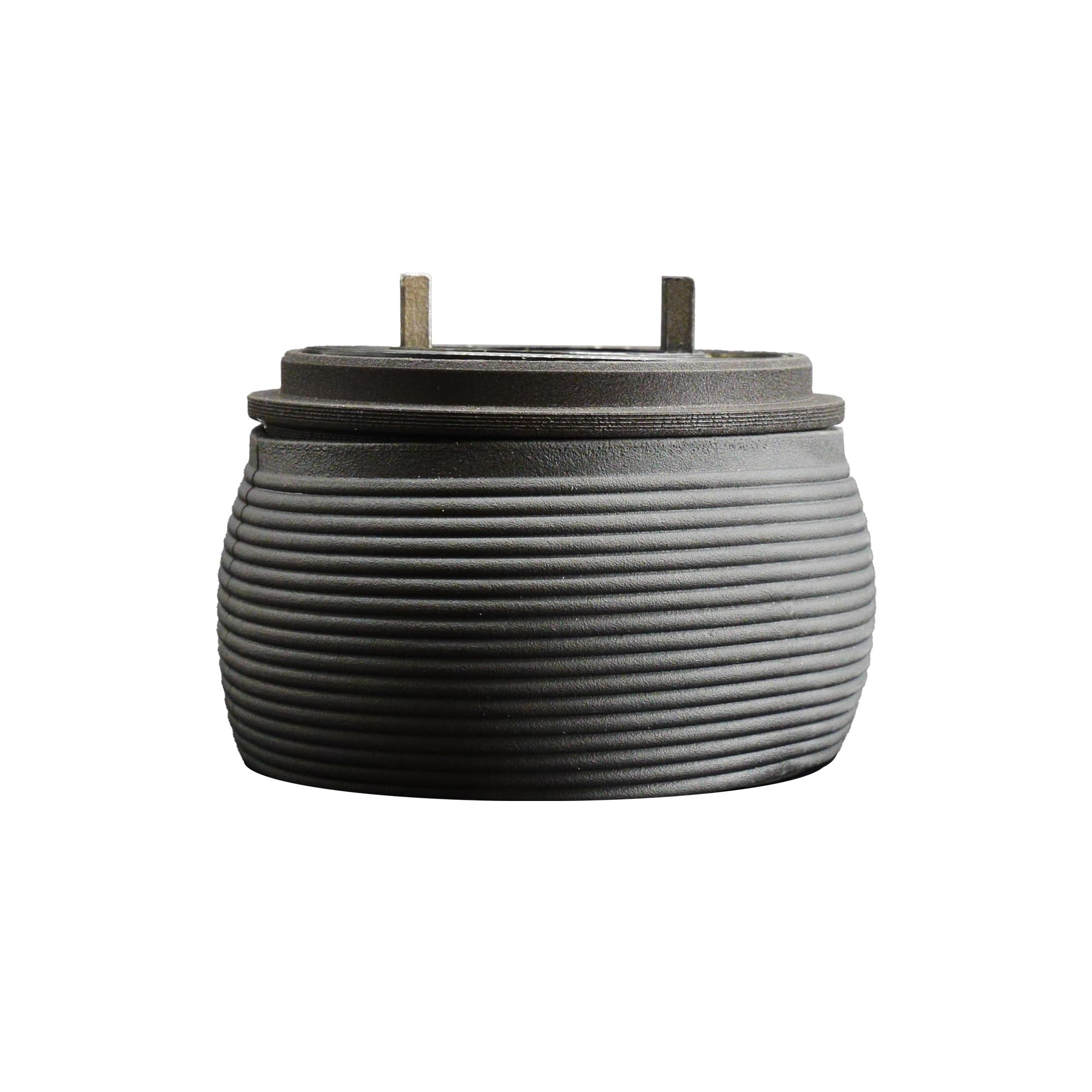Simoni Racing 524.308 Mozzo Collassabile no Airbag per Volante Sportivo, in Alluminio Nero