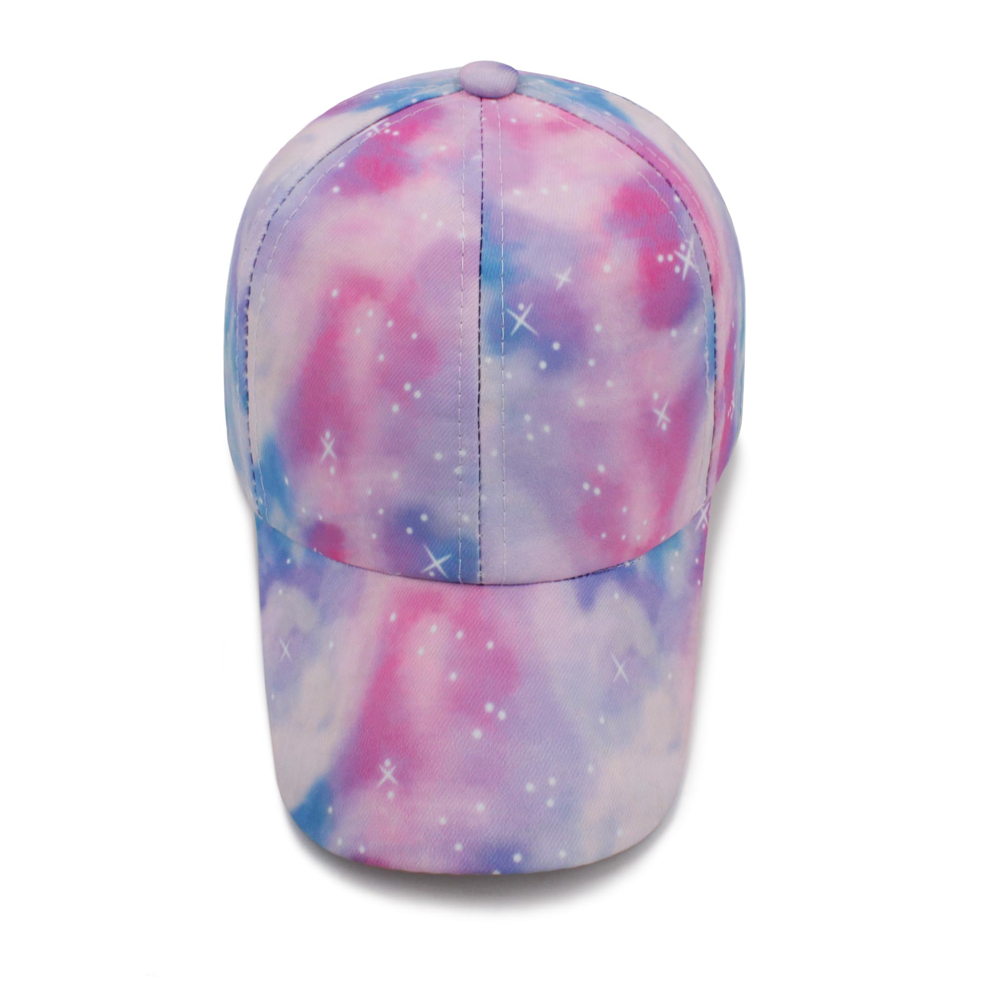 VRITRAZ Polyester Stylish Kids Baseball Caps For Girls, 6 to 14 Years (Fog Multi) 3