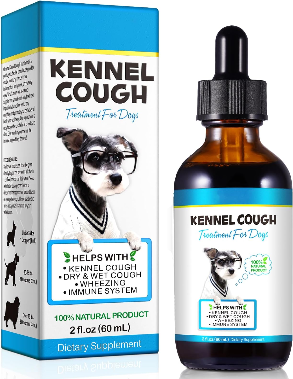 Herbal Cat & Dog Cough Relief with Dong Quai, Mullein