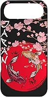 Vista 27 de koi Fish Ying yang,Japanese Flag Japan - Cherry Blossom Case for iPhone 17