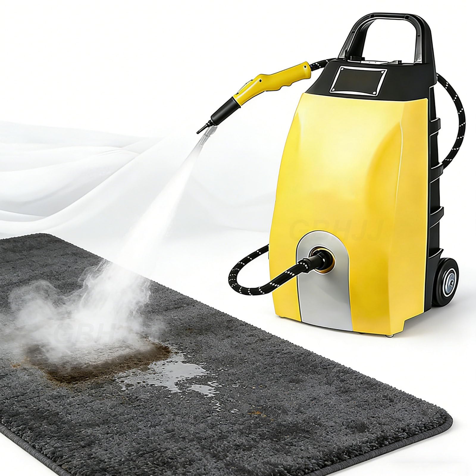 3000W Multipurpose Powerful Steamer High - Pressure Multi-Use Steam Washer 3 5LSteam Cleaner 6 Accessories 40 - sec