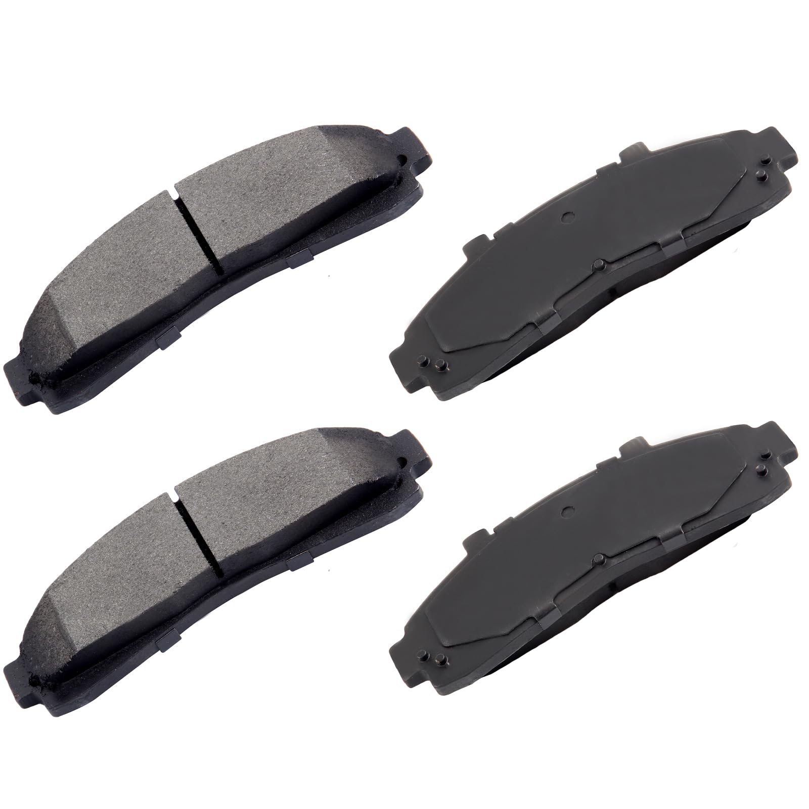 Amazon.com: CCIyu D652 Front Ceramic Brake Pads Kit - 4pcs Fit