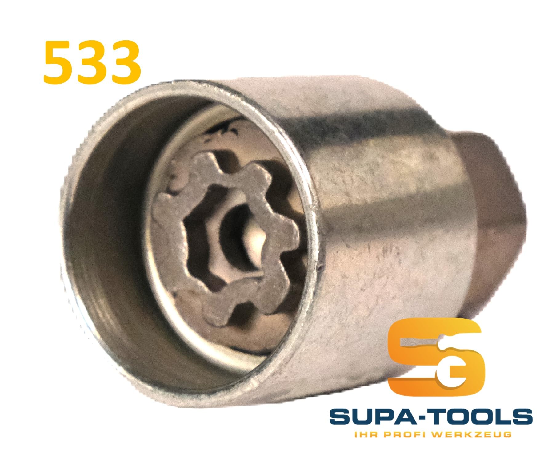 Supa-Tools Original VW OEM Felgenschloss 533 Code P für VW VAG Nuss Felgenschlüssel Radsicherung