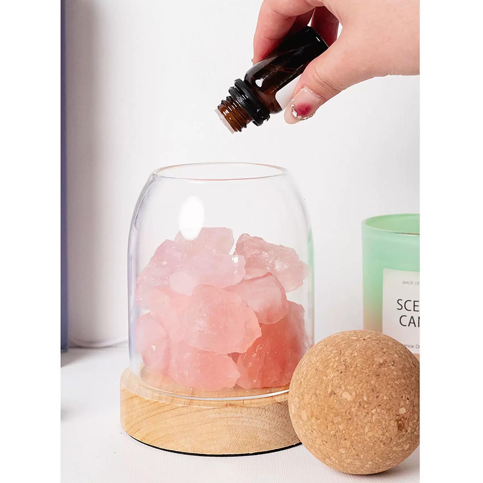 Aromatique Reed Diffuser Oil Refill, White Amaryllis & Rosemary, 4 Ounce