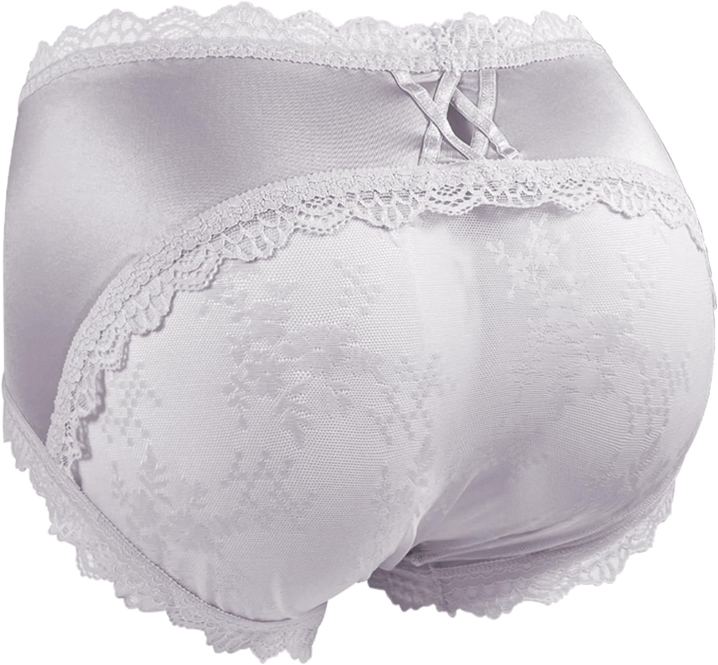 Femboy Sissy Black Mens Pouch Panties Men's Hipster Panty Lace Bikini Briefs Lingerie Underwear For Men-Manties