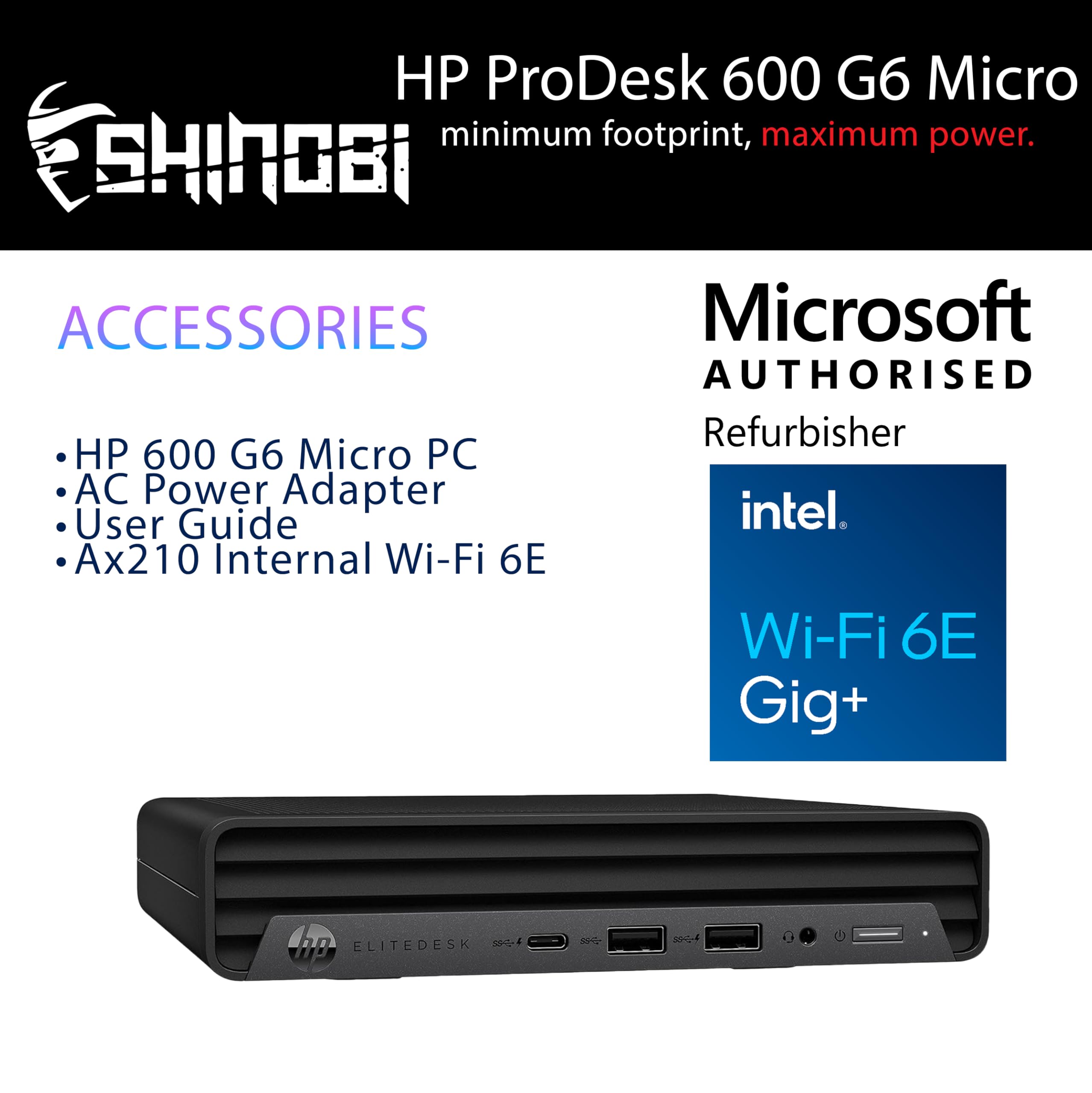 Amazon.com: HP ProDesk 600 G6 Mini PC | Intel Core i5-10500T