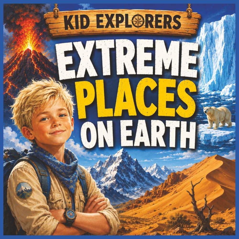 Kid Explorers: Extreme Places On Earth!: Ice Worlds, Monster Storms, Deep Oceans, and Nature’s Wildest Frontiers