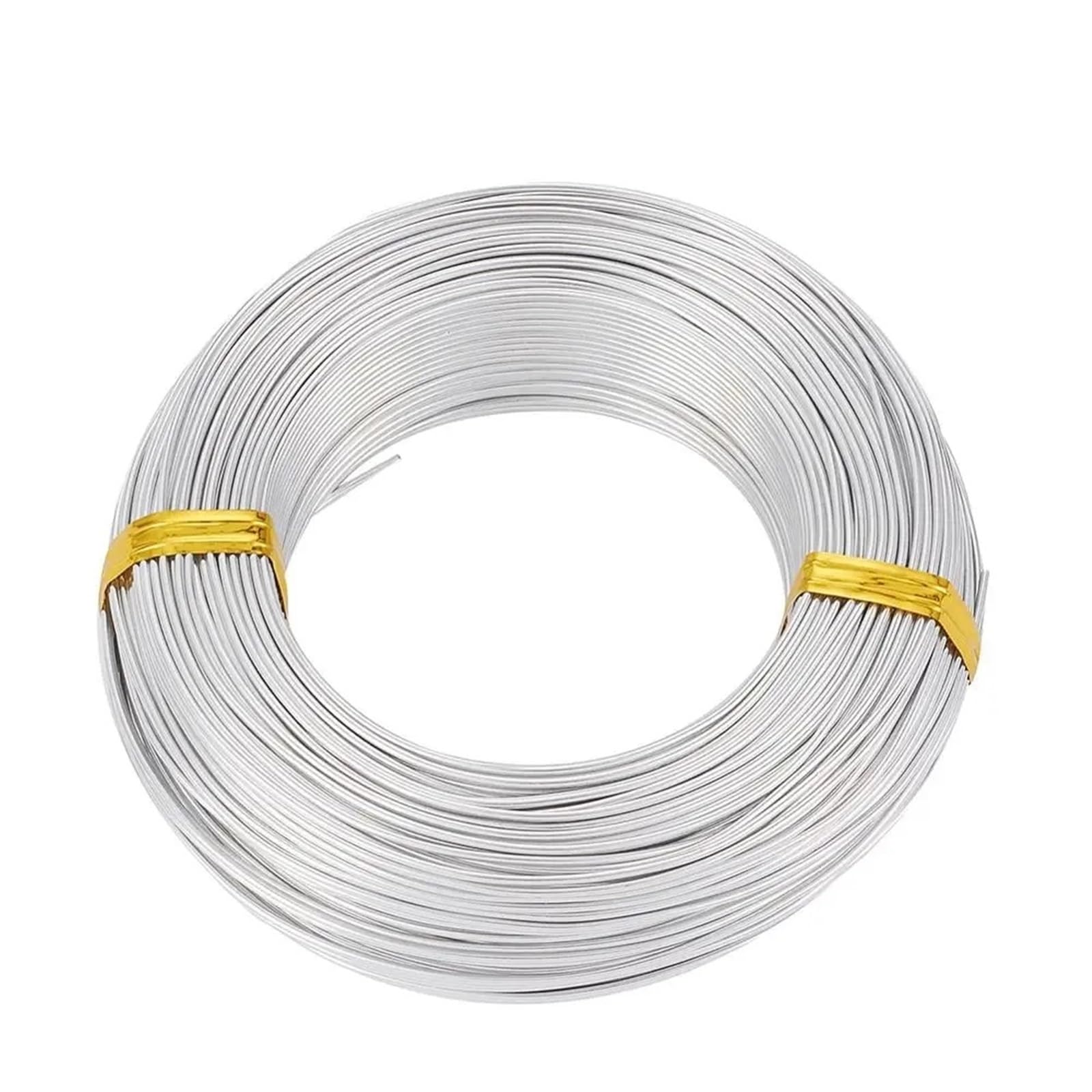Aluminium-Basteldraht aus Metall, 0,5–6 mm, for Schmuckherstellung, Armband, DIY, Handarbeit, Perlen, Fahrradmodellierung