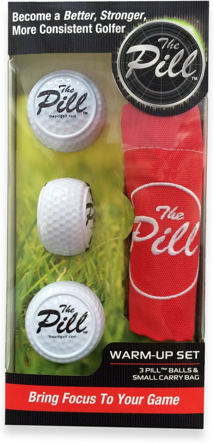 The Pill Golf 3-Pill Warm-Up Pack