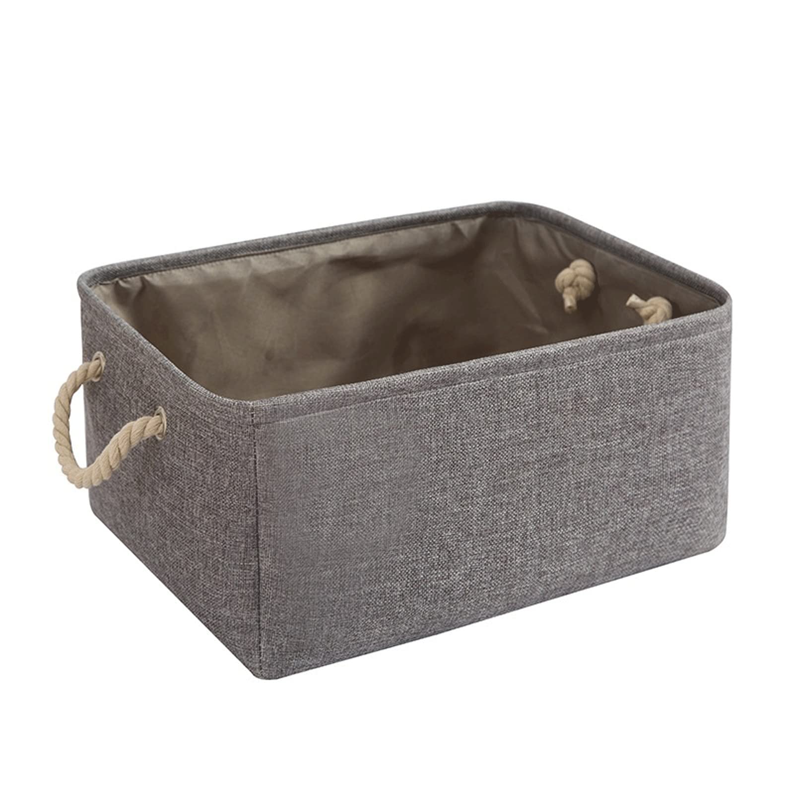 JINGYAN Storage Boxes Storage Basket Fabric Foldable Large Capacity Dirty Clothes Snack
