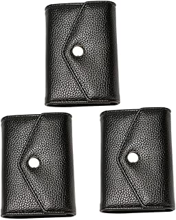 3Pcs Bolsa De Moedas Feminina Com Bloqueio De Embreagem Multi Organizador Carteira Com Bloqueio De Titular De Crédito Feminino Pequeno Estojo De Bloqueio De Carteira Feminina