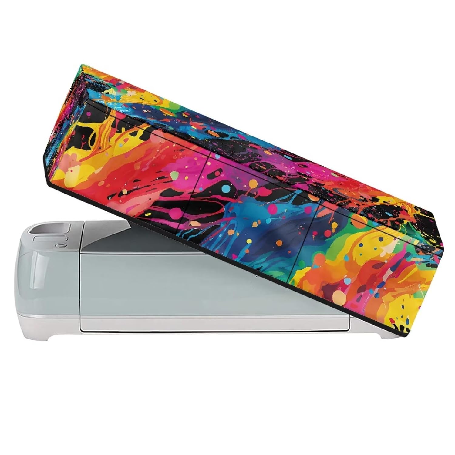 Graffiti Style Cutting Machine Covers Compatible with Cricut Maker 3, Scrapbooking Die-Cut Machine Protective Covers with Storage Pocket,21 X 6.5X 5.3inches